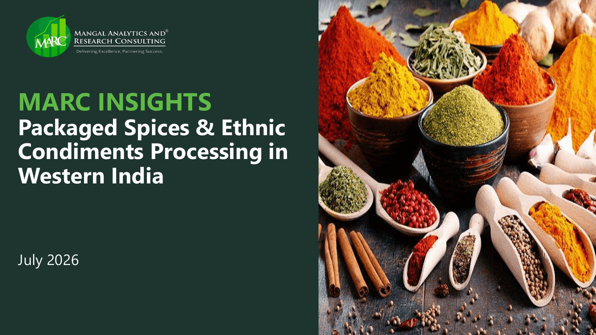 Packaged Spices & Ethnic Condiments Processing in Western India